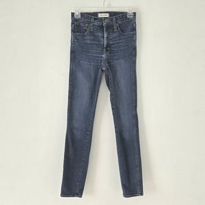 Madewell 10" High-Rise Skinny Stretch Jeans 25